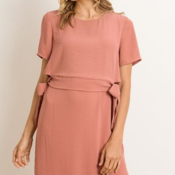 Front Tie Midi Dress - Picture 5 of 6